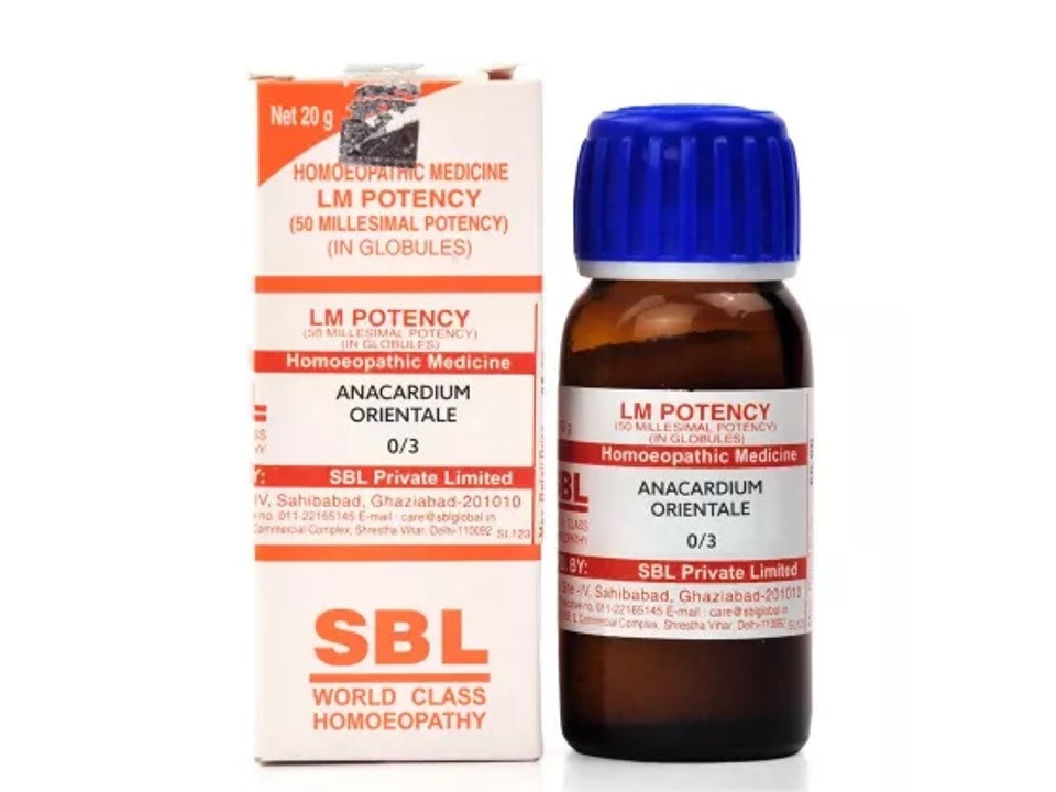 Anacardium orientale LM Potency Dilution