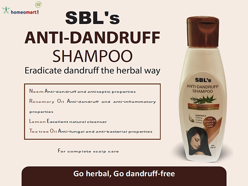 Anti-Dandruff shampoo with neem & rosemary oil benefits 