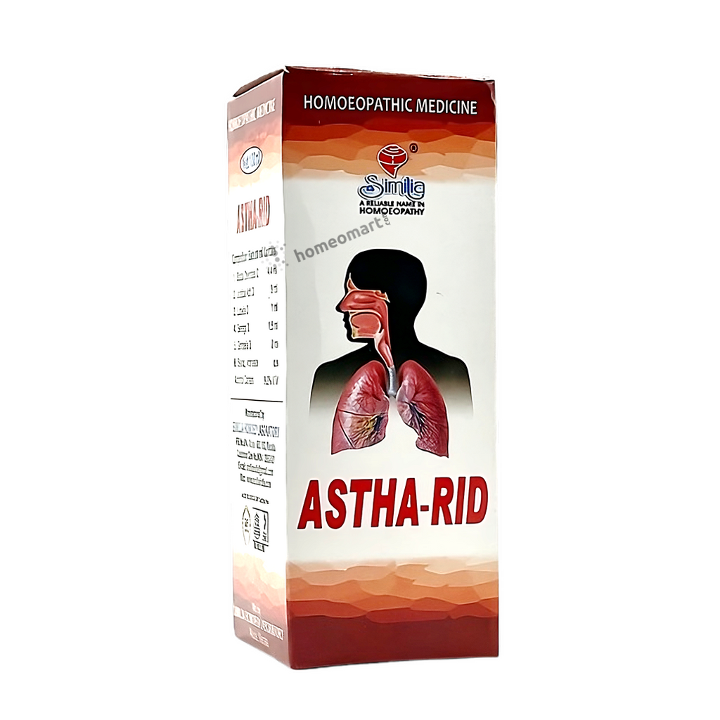 Similia Astha - Rid: Homeopathic Syrup for Respiratory Relief | 10% Off