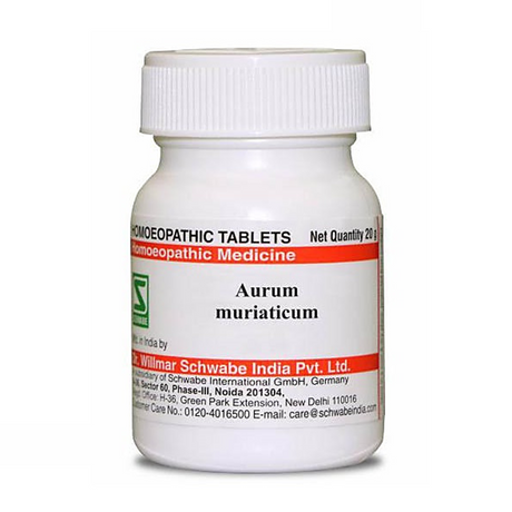 Aurum Muriaticum 3x, 6X Trituration Tablets