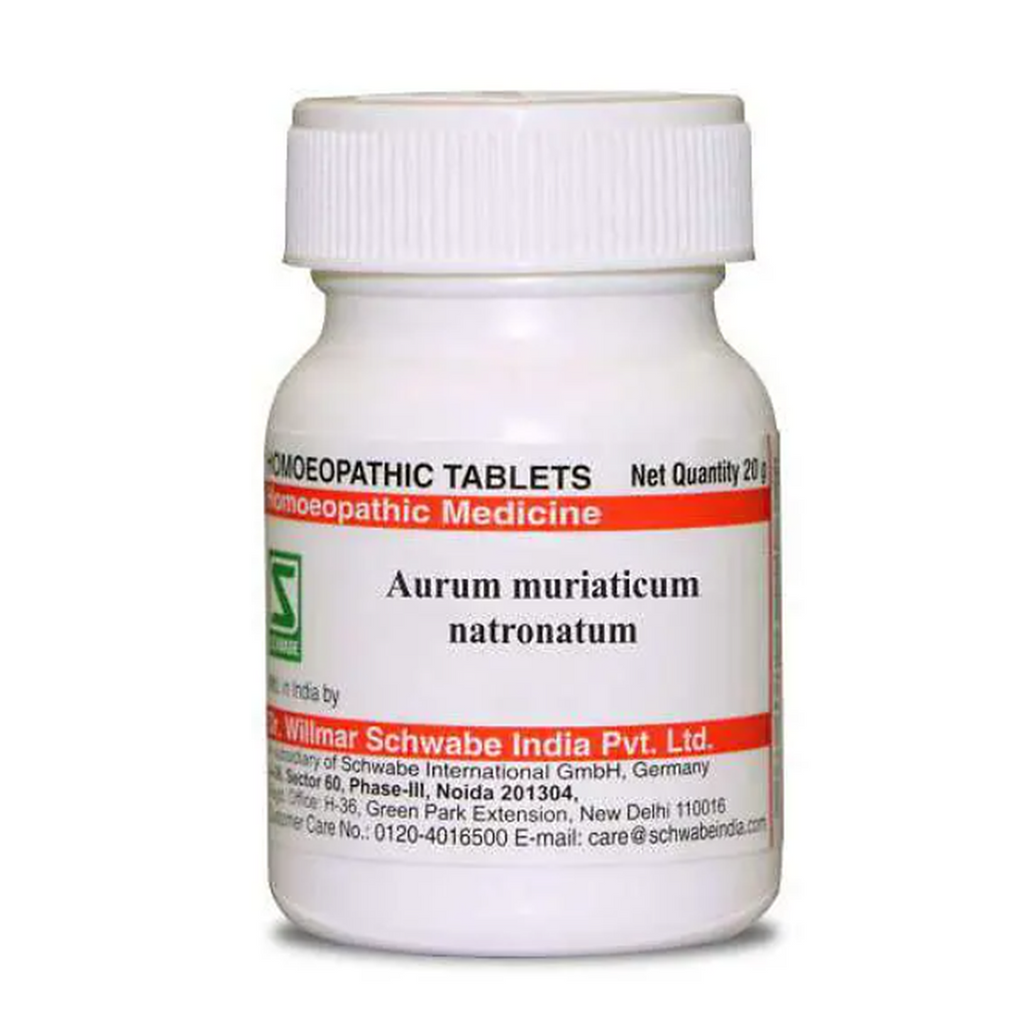 Aurum Muriaticum Natronatum Trituration Tablet 3X, 6X