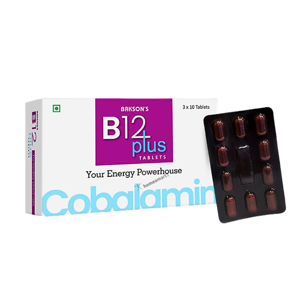 Bakson's B-12 Plus Tablets - Multivitamin with B Complex, Inositol, and Alpha Lipoic Acid