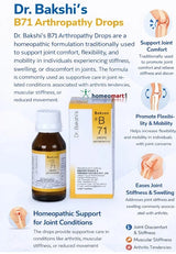 B71  drops benefits in joint pain, stiffness and swelling 
