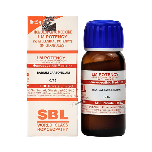 Barium carbonicum (Baryta carbonica) LM Potency Dilution