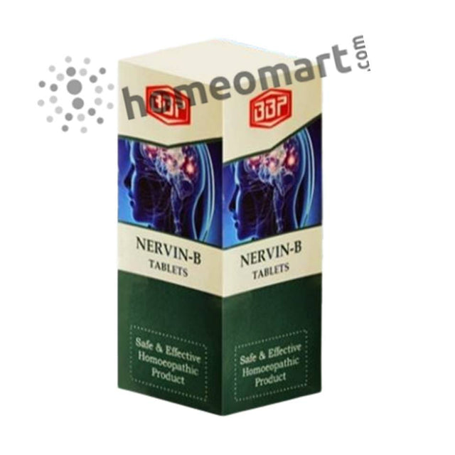 BBP Nervin B Tablets - Nerve and Brain tonic