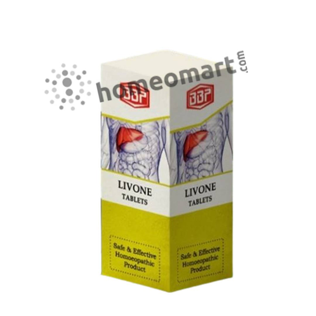 BBP Livone Tablets for Fatty liver, Hepatitis, Indigestion and Constipation