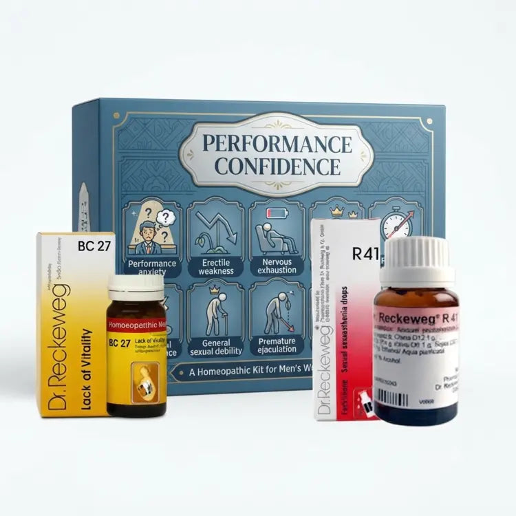 Dr Reckeweg R41, performance support homeopathy, male reproductive health, men's vitality supplement, nerve tonic homeopathy, tissue salts for male health, natural libido support, homeopathic nerve support, male wellness homeopathy, sexual stamina support, energy and vitality homeopathy