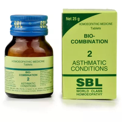 SBL Bio-combination No.2 for asthmatic conditions