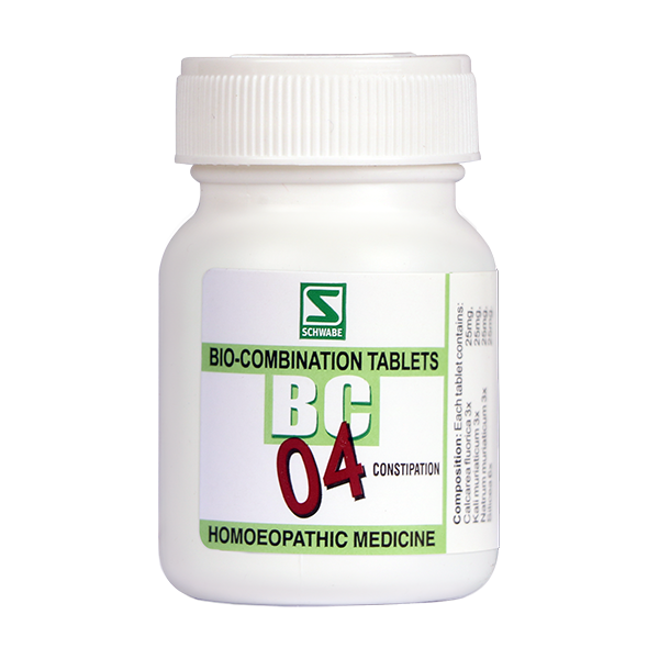 Schwabe Biocombination No. 4 tablets 20 Gms Pack