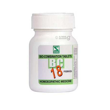 Schwabe Biocombination 18 (BC18) tablets for Pyorrhoea, Bleeding Gums 20 Gms Pack