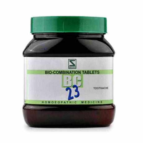 Schwabe Biocombination 23 (BC23) tablets for Toothache, Dental Pain 550 Gms Pack