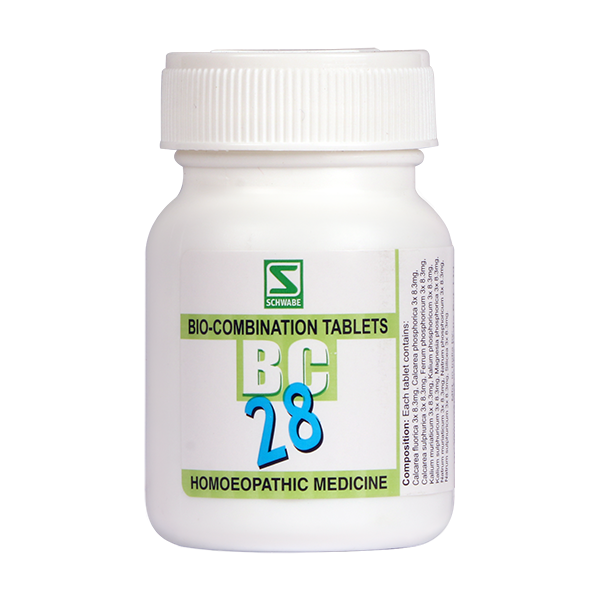 Schwabe Biocombination BC28 Tablets, General Tonic for Health & Wellness