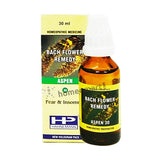 Hahnemann Bach Flower Remedy Aspen, bach flower for panic, emotional balance remedy, bach flower india, aspen flower essence benefits
