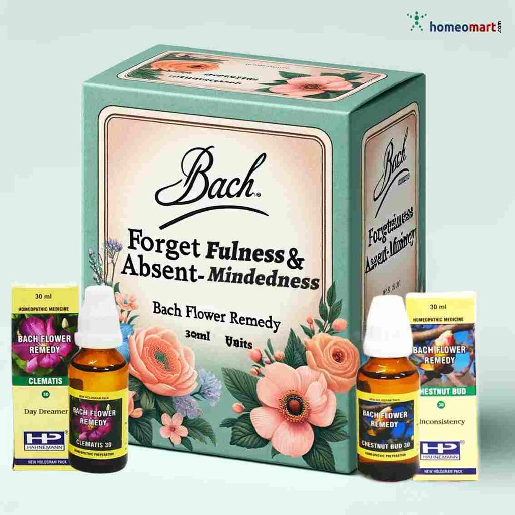 Natural Relief for Forgetfulness and Absent-Mindedness with Bach Flower Remedies