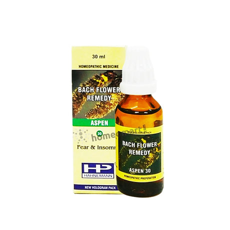 Hahnemann Bach Flower Remedy Aspen