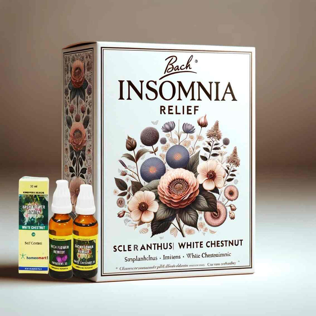 Bach Flower Remedy Mix for Insomnia & Sleep Problems - Natural Sleep Aid