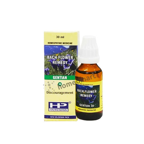 Hahnemann Bach Flower Remedy Gentian