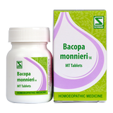 Bacopa Monnieri 1X homoeopathy tablets, Brain Tonic for weak memory, forgetfulness