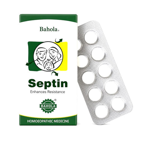 Bahola Septin Tablets. Homeopathy Medicine for Body Resistance, Immunity