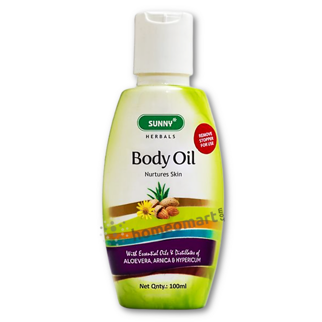 Baksons Sunny Herbals Body Oil with Sesame & Olive Oil 100ml
