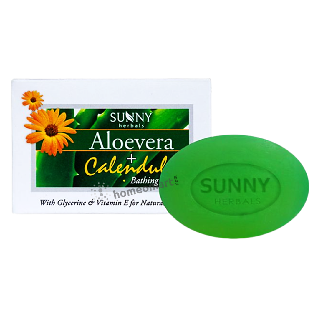 Bakson's Sunny Herbals Aloevera Calendula Soap