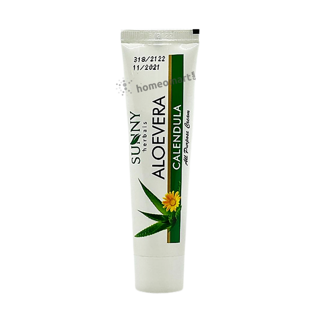 Sunny Herbals Aloevera Calendula Cream for healthy & beautiful skin