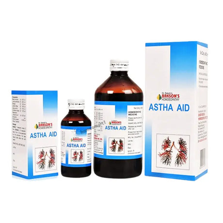 Bakson’s Astha Aid Syrup – Effective Relief for Asthma and Breathing Problems