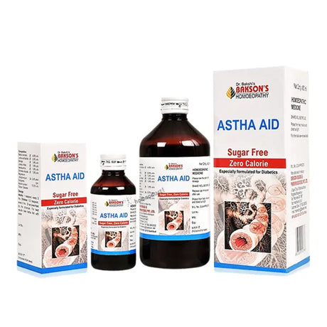 Bakson’s Astha Aid Syrup – Effective Relief for Asthma and Breathing Problems