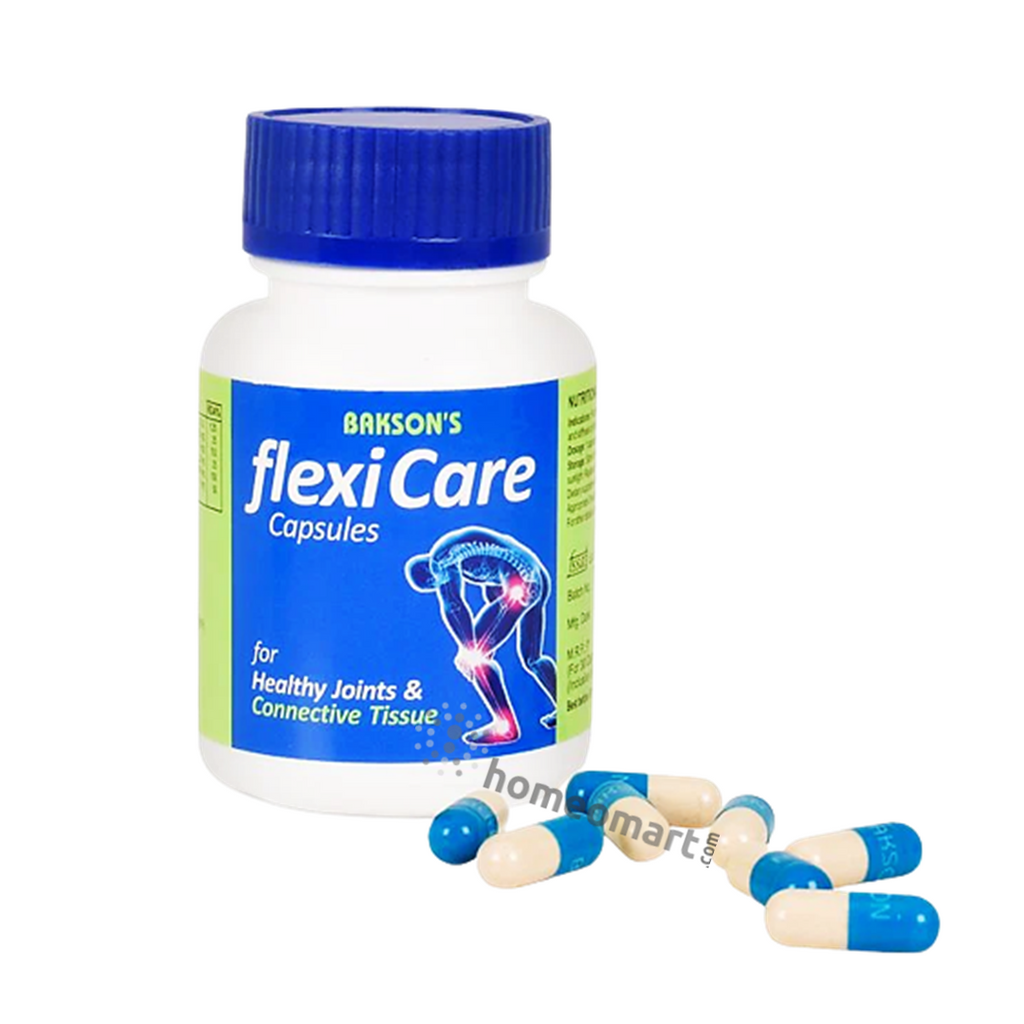 Bakson Flexicare Capsules, Healthy Joints, Connective Tisues, bone health
