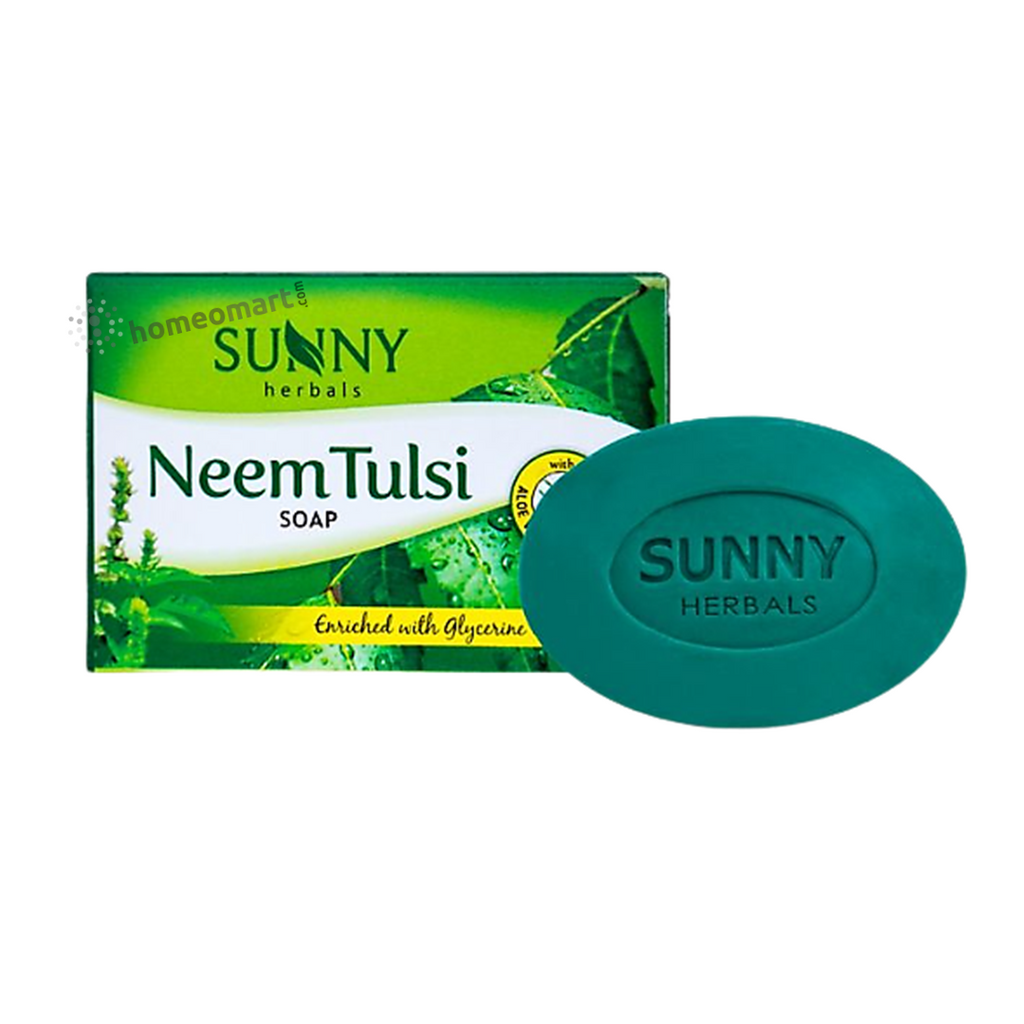 Baksons Sunny Herbals Neem Tulsi Soap for acne, skin infections