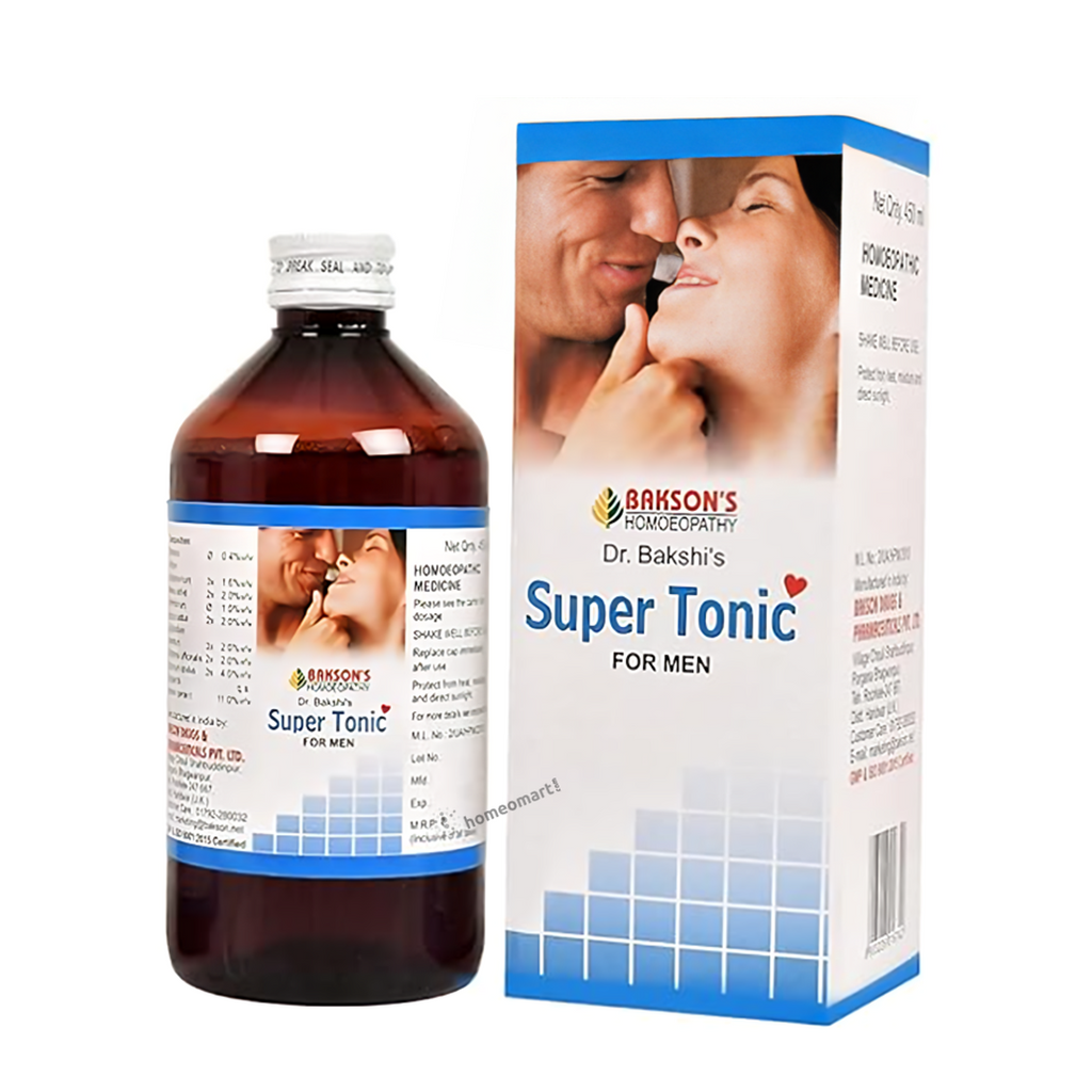 Bakson homeopathic Super Tonic for sexual weakness erectile dysfunction