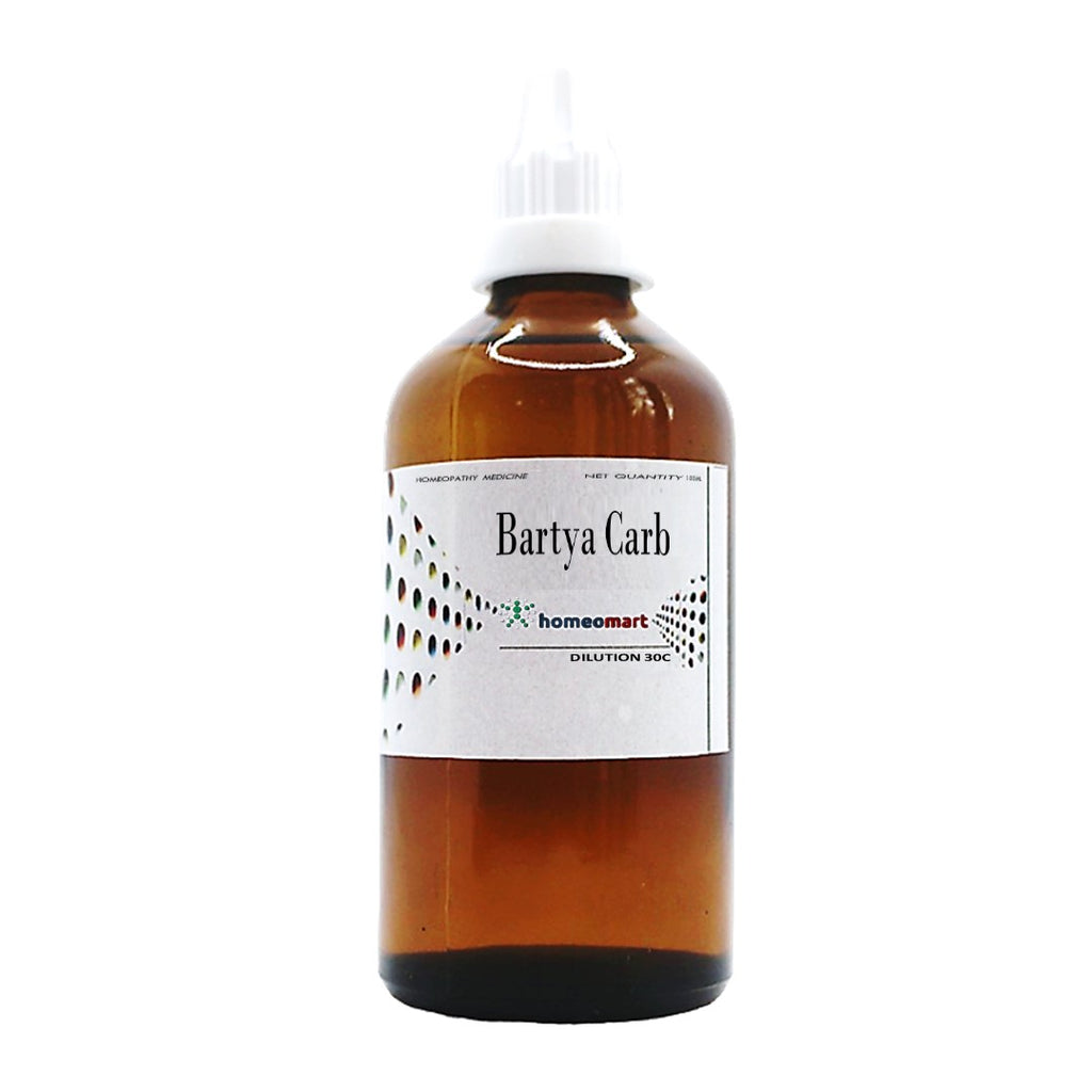 Baryta Carbonica Homoeopathy Dilution 6C, 30C, 200C, 1M, 10M, 50M, CM 100ml