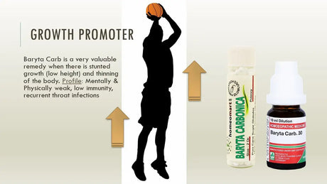 height increase supplement Baryta Carb for kids that is safe and natural 