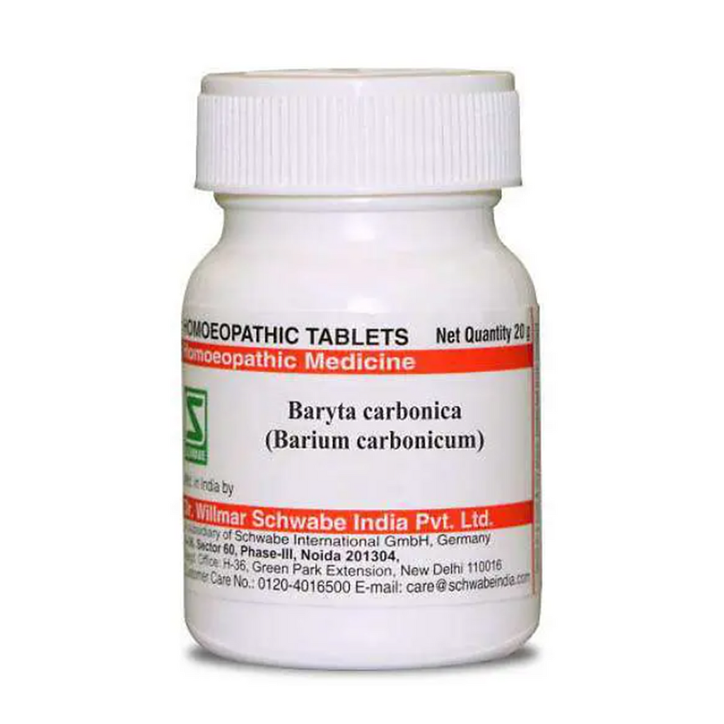 Baryta Carbonica Trituration Tablets 3x, 6x