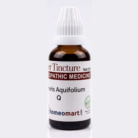Berberis Aqui Q, Berberis Aquifolium for skin belmishes, Berberis Aquifolium for melasma
