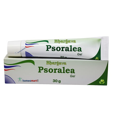 Bhargava Psoralea Gel packaging on a white background