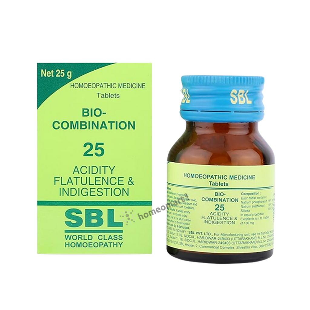 SBL Bio-Combination No.25 For Acidity Flatulence And Indigestion