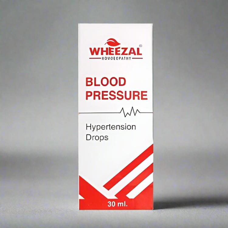 Wheezal Blood Pressure Hypertension Drops - Natural Stress & BP Control, wheezal blood pressure drops, wheezal hypertension drops, homeopathy for high blood pressure, bp control homeopathy medicine, natural blood pressure drops india, 