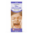 St. George's Blue Chamomilla tooth drops packaging with a child showing toothache symptoms.
