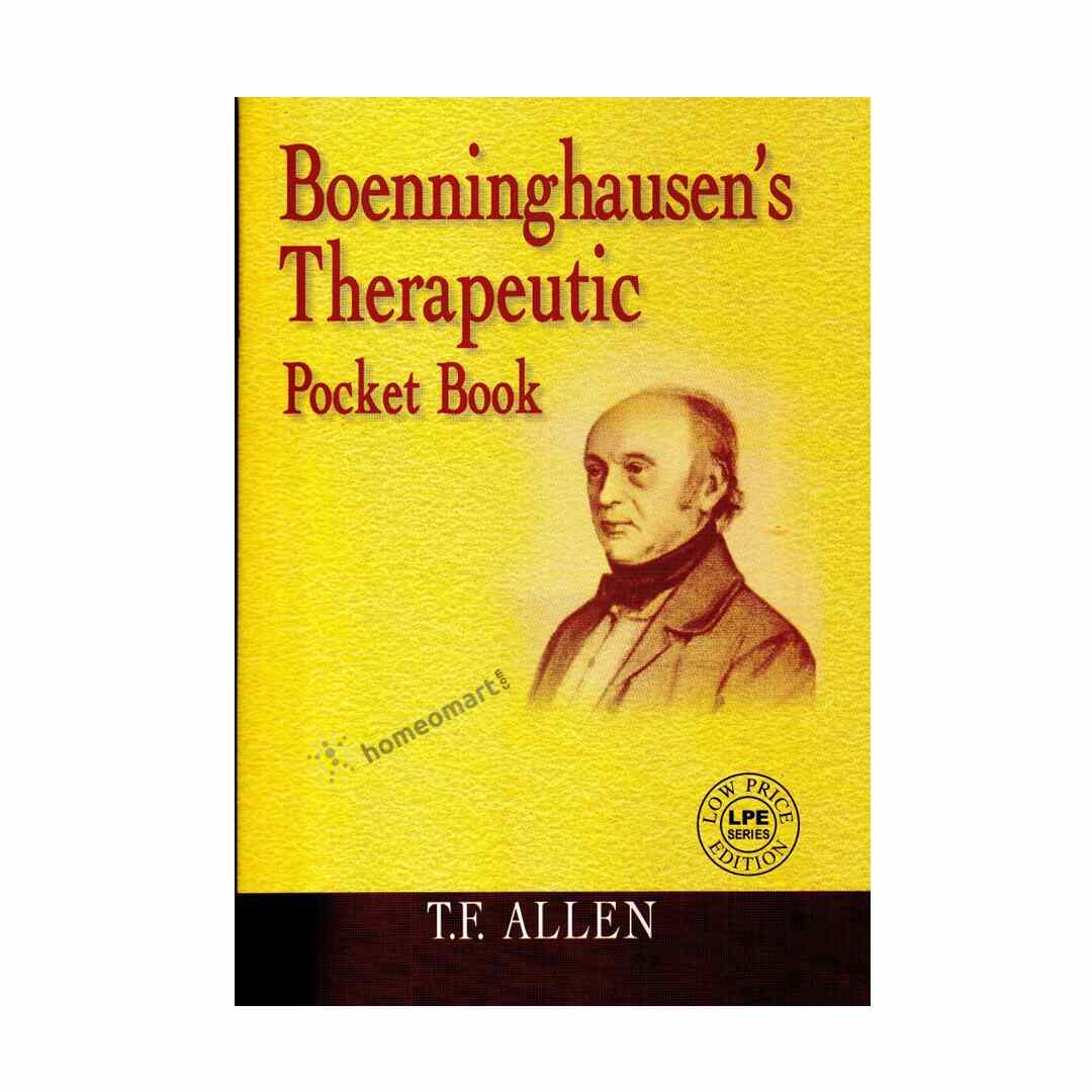 Boenninghausen's Therapeutic Pocket Book by T.F Allen | Buy Online ...