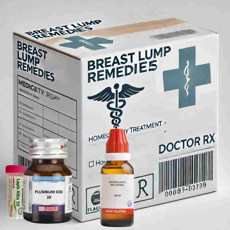 Homeopathic Medicines for Breast Lumps – Symptom-Specific Remedies