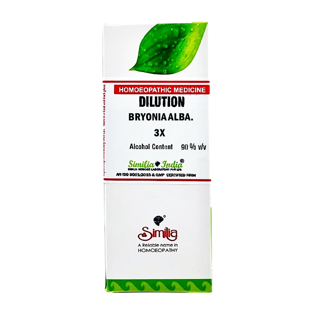 Similia Bryonia Alba Homeopathy Dilution