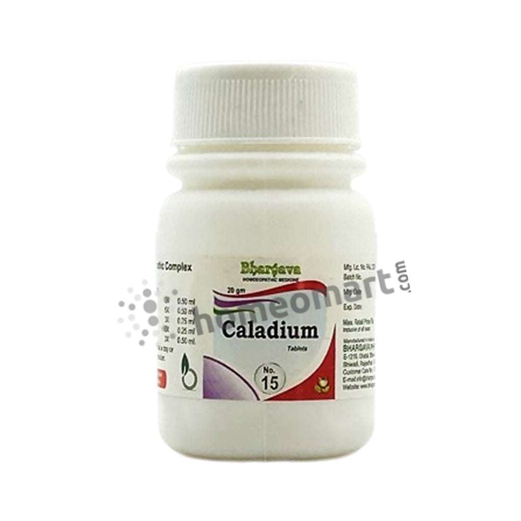 caladium tablets for itching in provate parts