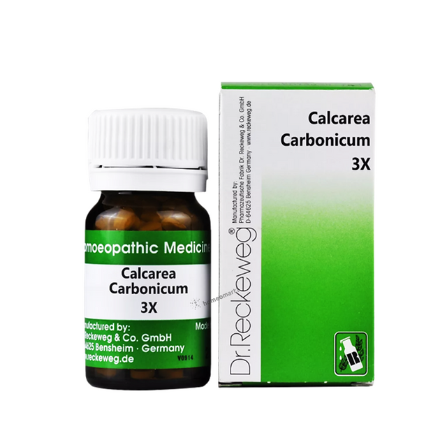 German Calcarea Carbonica Trituration tablets 3X, 6X