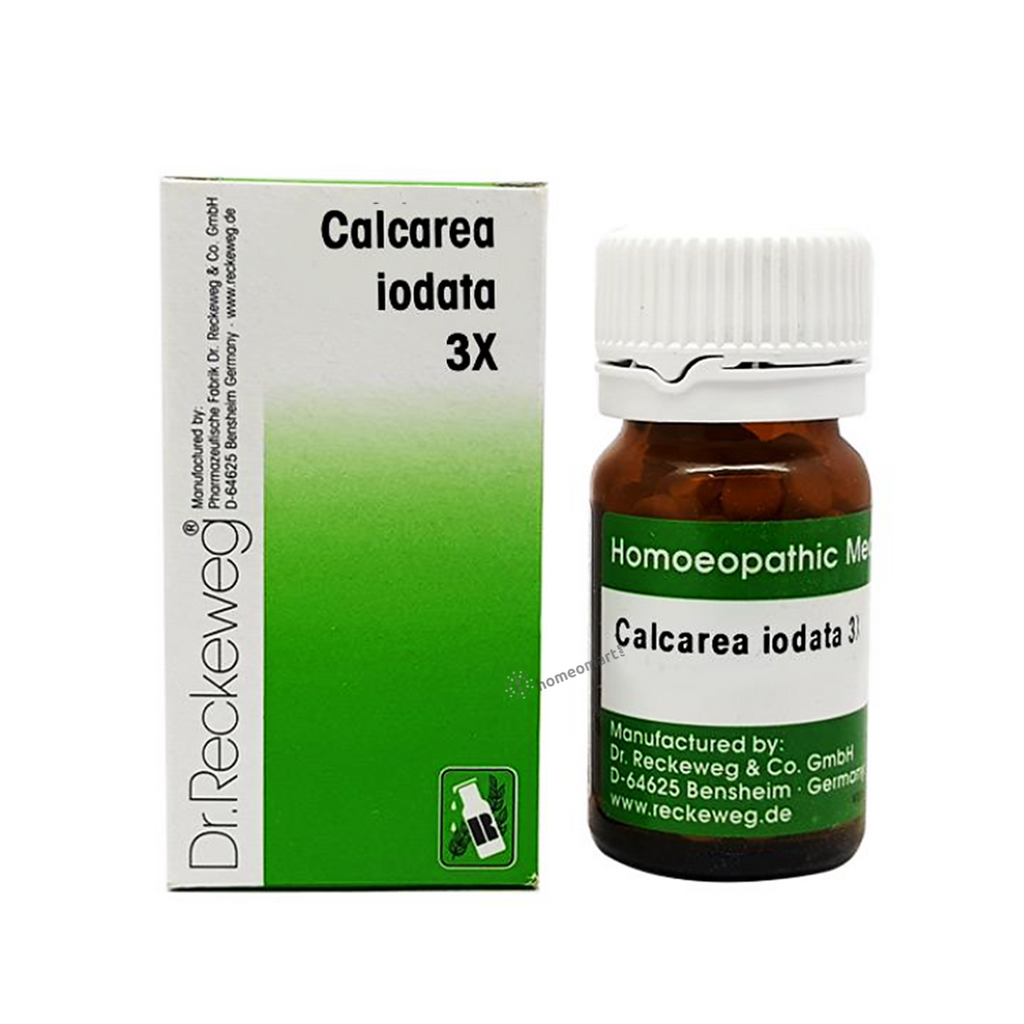 Calcarea Iodata Homeopathy Trituration Tablets 3X, 6X
