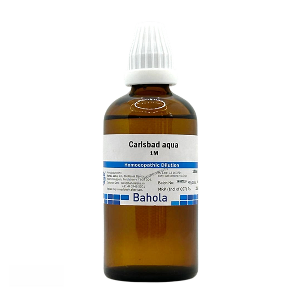 Carlsbad Aqua Homeopathy Dilution 6C, 30C, 200C, 1M, 10M