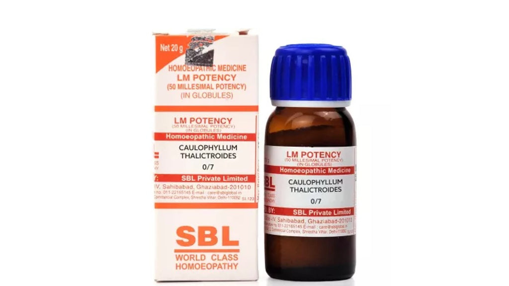 Caulophyllum thalictroides LM Potency Dilution