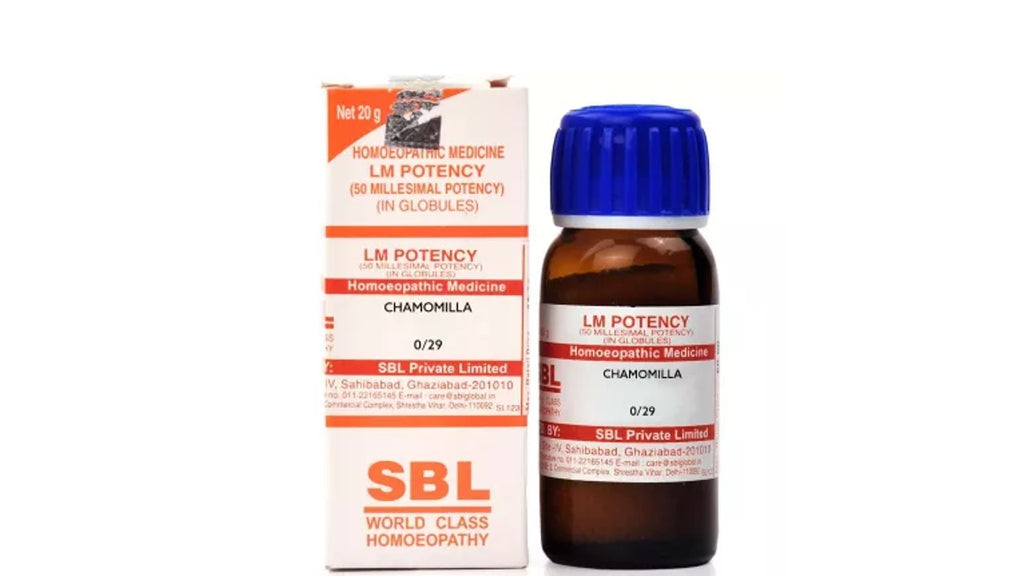 Chamomilla LM Potency Dilution