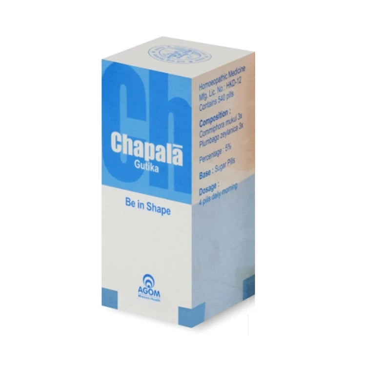 Chapala Pills (Gutika) from Agom for obesity