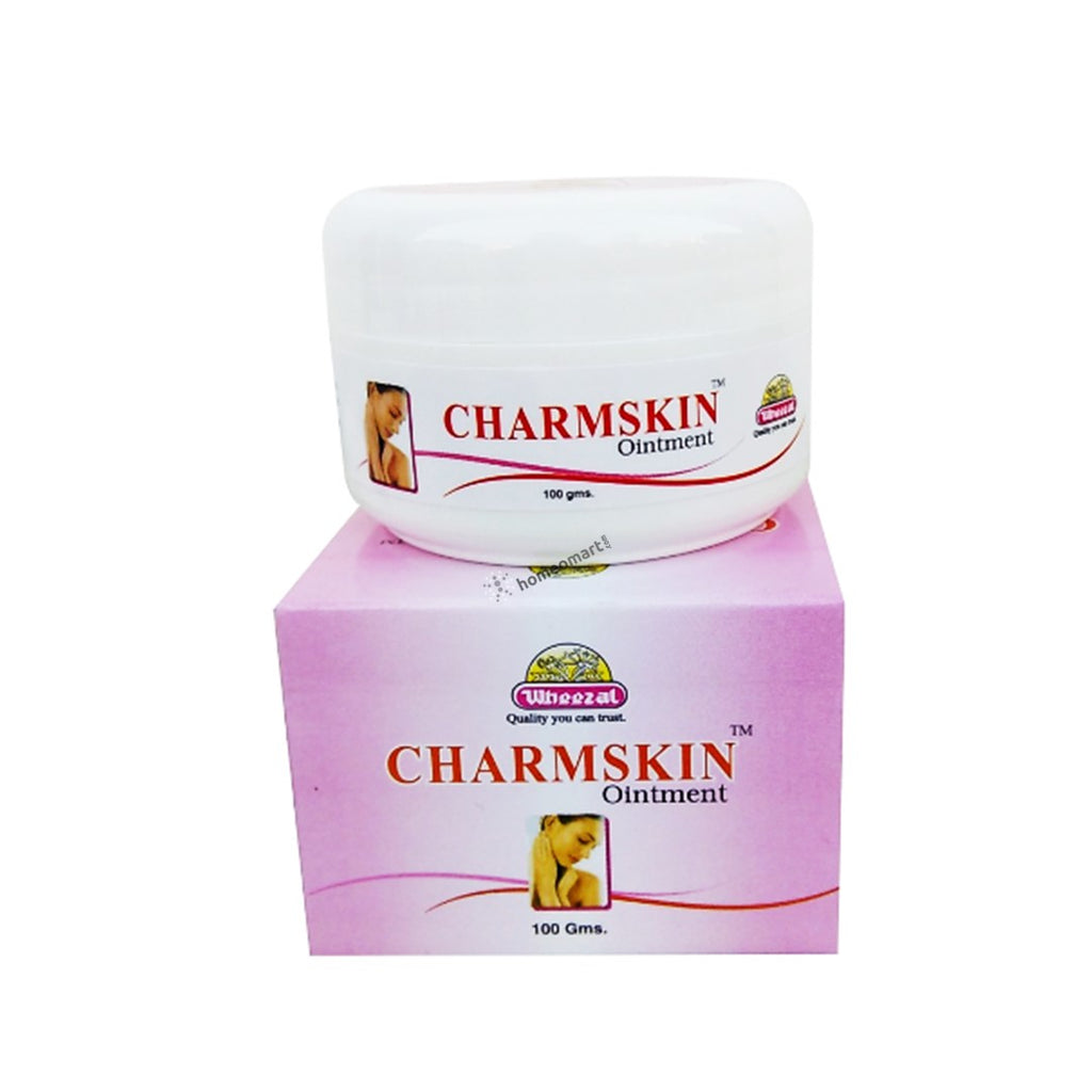 Wheezal Charmskin Cream - Natural Homeopathic Solution for Pimples, Acne, Sunburns & Dry Skin Relief